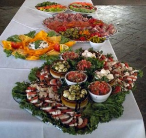 Taddeo's Banquet Dishes